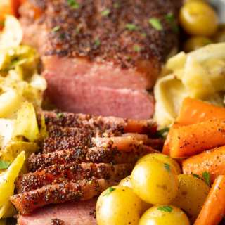 Easy Baked Corned Beef and Cabbage in the Oven