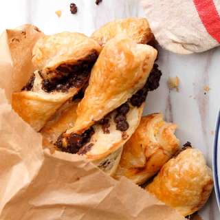 Torsades au Chocolat ~ Chocolate Pastry Twists