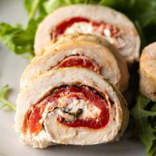 Chicken Roulade (Stuffed Chicken Roll Recipe)