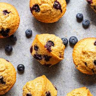Perfect Blueberry Muffins