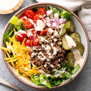 Cheeseburger Salad
