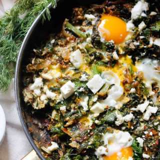 Green shakshuka and the ultimate Israeli breakfast