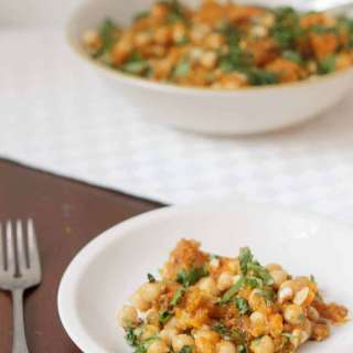 Tunisian Tirshi squash salad