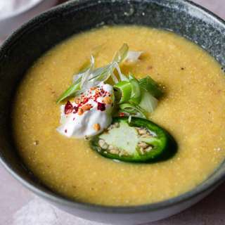 Easy Fresh Sweet Corn Soup Recipe (Using cobs or frozen corn) 