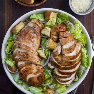 Lemon Parmesan Chicken Salad