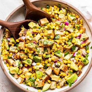 Chicken Avocado Corn Salad