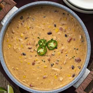 Creamy Chicken Taco Soup