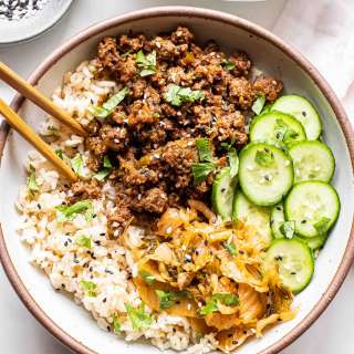 Beef Bulgogi Bowls
