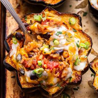 Southwest Stuffed Acorn Squash