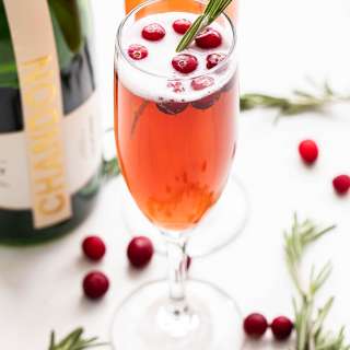 Cranberry Champagne Cocktail