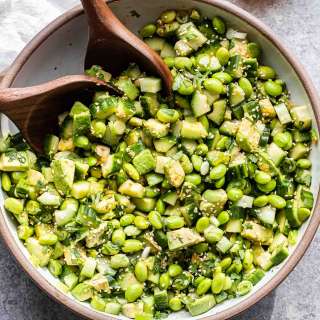Cucumber Avocado Salad