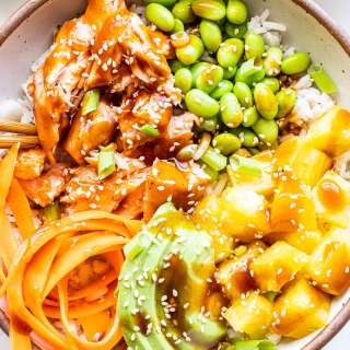 Teriyaki Salmon Bowls