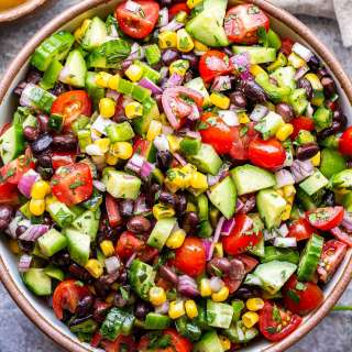 Black Bean & Corn Salsa Salad