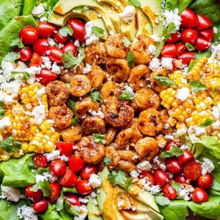 Honey Lime Shrimp Salad