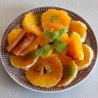 Salade d'Orange à la Cannelle