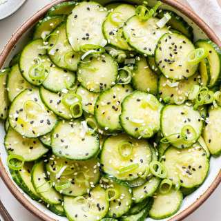 Asian Cucumber Sesame Salad