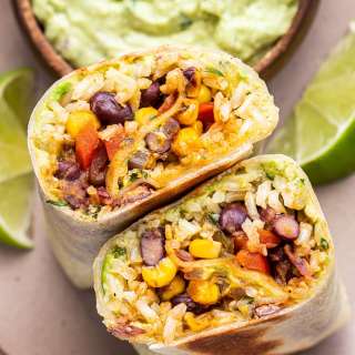 Black Bean and Veggie Burritos