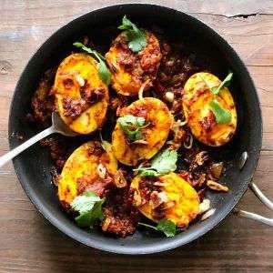 Golden Egg Curry