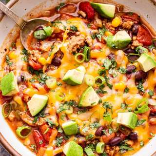Turkey Taco Soup