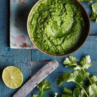 Cilantro Peanut Chutney