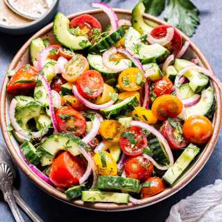 Cucumber Tomato Salad