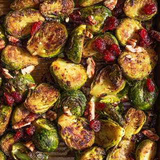 Spicy Roasted Brussels Sprouts