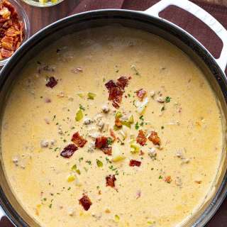 Creamy Cheeseburger Soup
