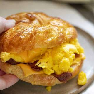 Bacon, Egg, and Cheese Croissant