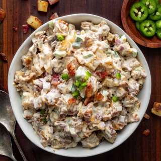 Jalapeno Popper Roasted Potato Salad
