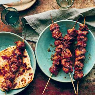 Easy Marinated Chicken Skewers