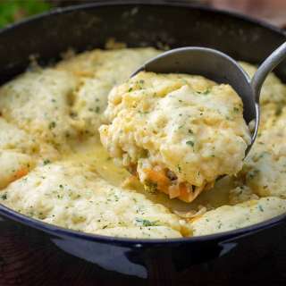 Broccoli Cheese Soup With Dumplings