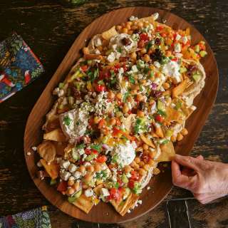 Mediterranean Nachos