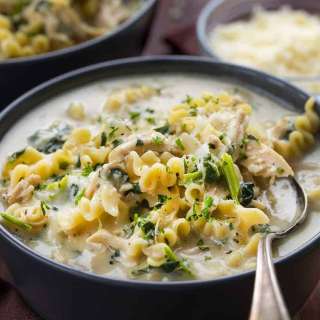 Chicken Lasagna Soup