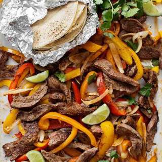 Sheet Pan Steak Fajitas