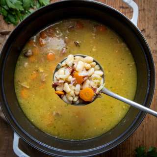 Navy Bean Ham Bone Soup