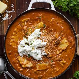Lasagna Soup