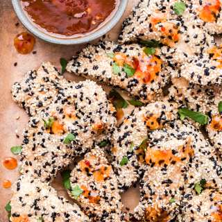 Sesame Crusted Chicken Tenders