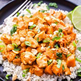 Skillet Thai Chicken and Sweet Potato Curry