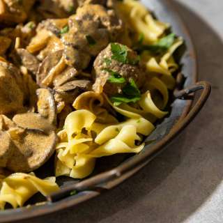 Meatball Stroganoff