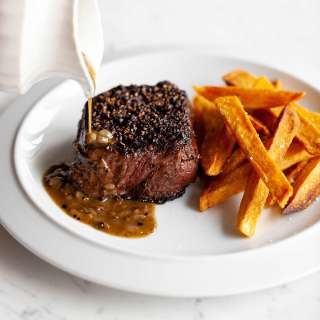 Steak au Poivre