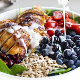 Spinach Blueberry Salad