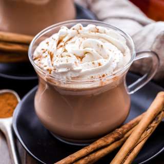 Spiced Rum Chai Latte