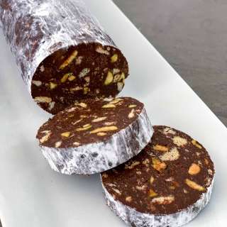 Portuguese Chocolate Salami ~ Salame de Chocolate