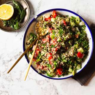 Middle Eastern Quinoa Salad Recipe 