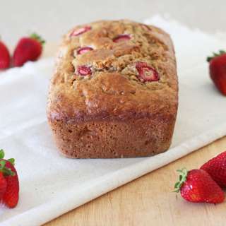Whole Wheat Strawberry Banana Bread