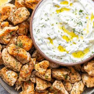 Greek Chicken Bites