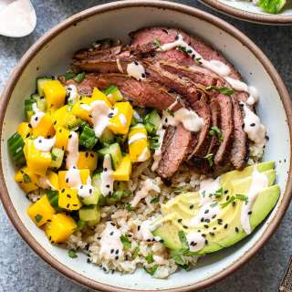 Asian Steak Bowls