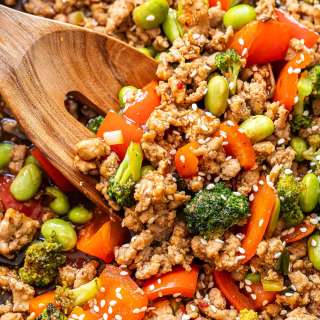 Ground Turkey Stir Fry