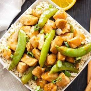 Healthy Orange Chicken