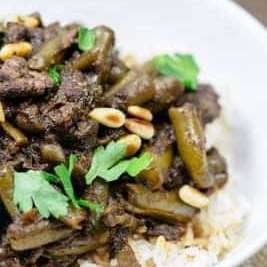 Middle Eastern Beef Stew Recipe with Green Beans
